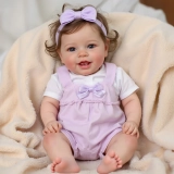 Babeside Smiling Reborn Baby Vead 20″ Little Infant Girl Heartwarming Gift Building Lovely Memories